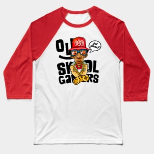 Old Skool Gamers Baseball T-Shirt